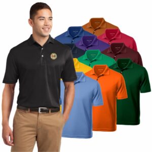 PR. San Jacinto Corvette Club Sport-Tek Dri-Mesh Adult Polo