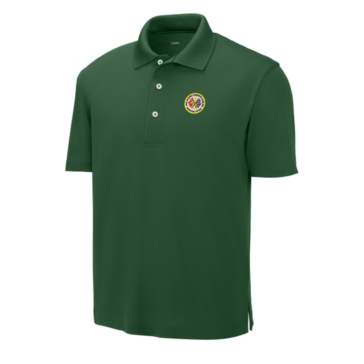 PR. San Jacinto Corvette Club Sport-Tek Dri-Mesh Adult Polo - Image 5