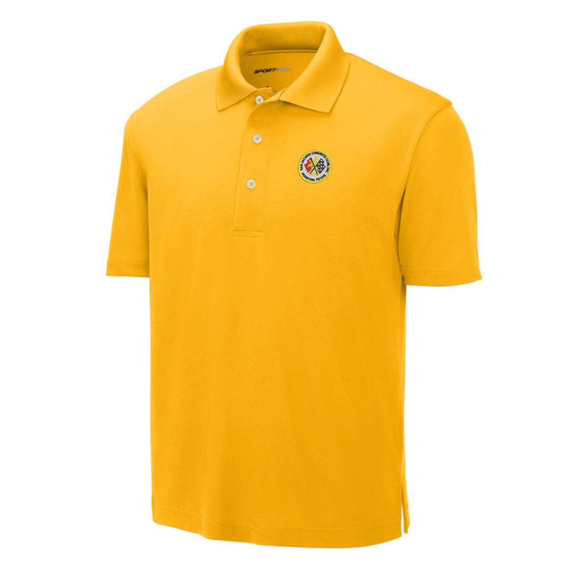 PR. San Jacinto Corvette Club Sport-Tek Dri-Mesh Adult Polo - Image 6