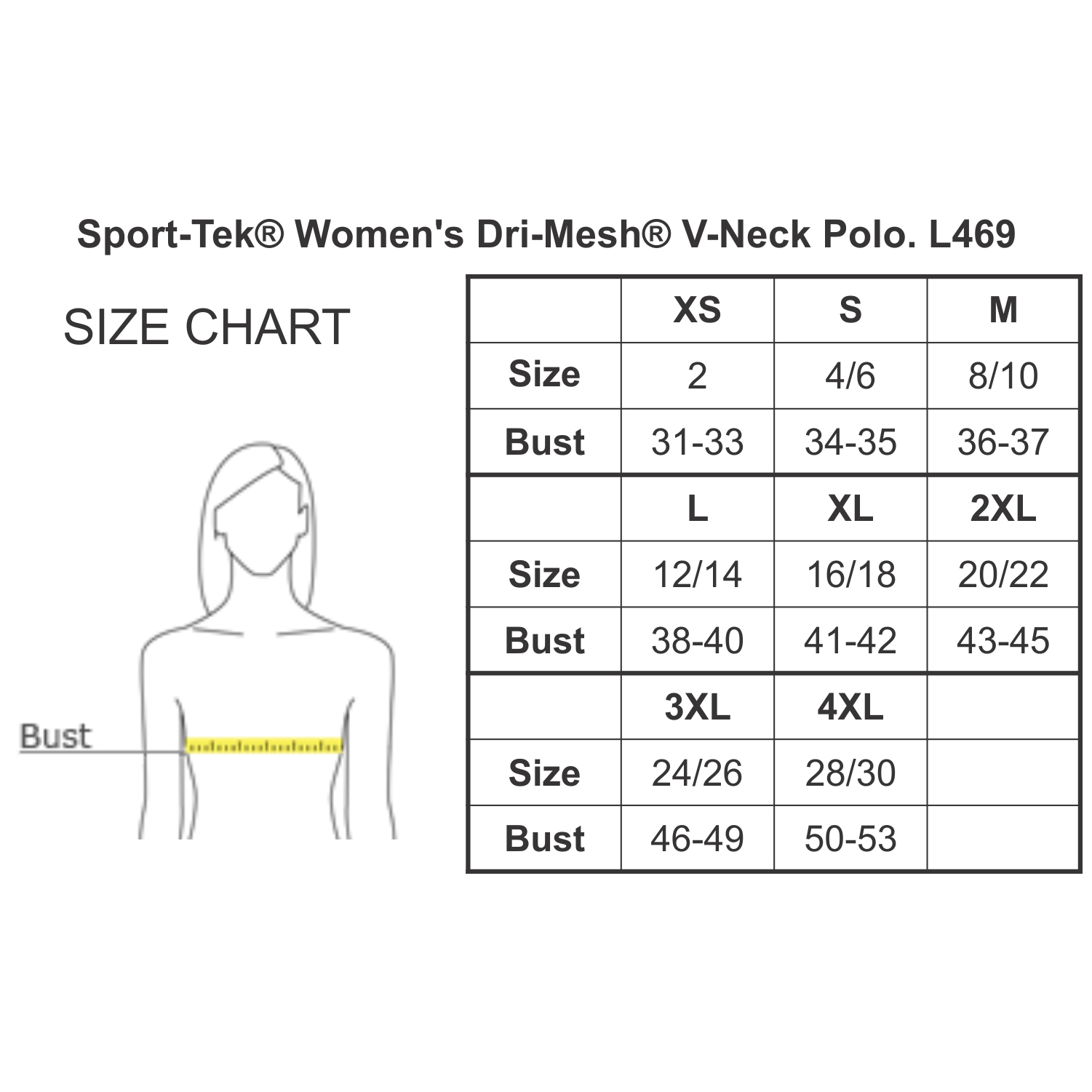 PR. San Jacinto Corvette Club Sport-Tek Dri-Mesh Ladies V-Neck Polo - Image 13