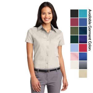McHenry County Ladies Short Sleeve Easy Care Shirt