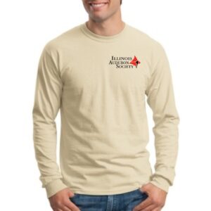Illinois Audubon Society Adult Cotton Long Sleeve T-Shirt