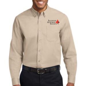 Illinois Audubon Society Adult Long Sleeve Woven