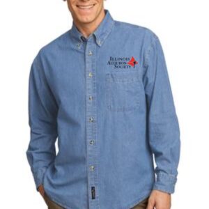 Illinois Audubon Society Adult Long Sleeve Denim