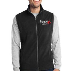 Illinois Audubon Society Mens Microfleece Vest