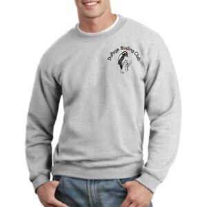 DuPage Birding Club Adult Embroidered Crewneck Sweatshirt