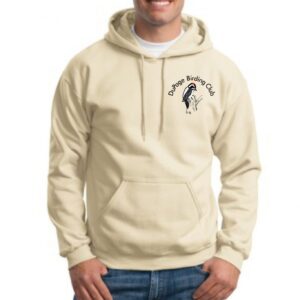 DuPage Birding Club Adult Embroidered Hoodie Sweatshirt