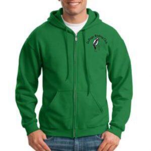 DuPage Birding Club Adult Embroidered Full Zip Hoodie
