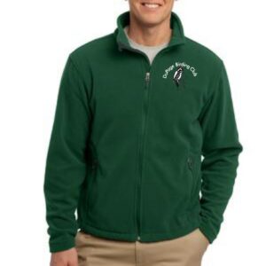 DuPage Birding Club Adult Embroidered Fleece Jacket