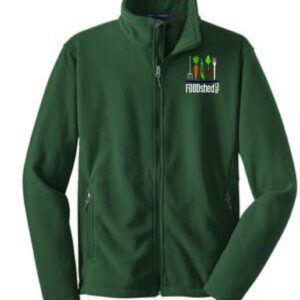 Emb FOODshed Coop Adult Full Zip Fleece Embroidered