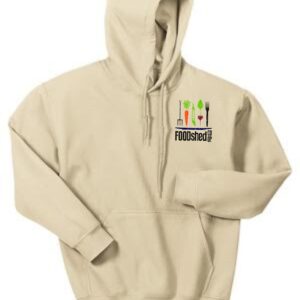 Emb FOODshed Coop Adults Hoodie Embroidered