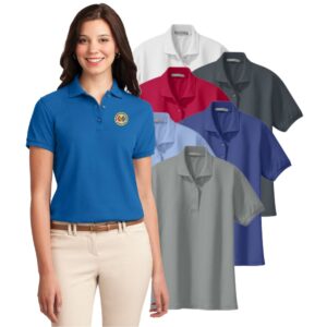 PR. San Jacinto Corvette Club Port Authority Silk Touch Ladies Polo