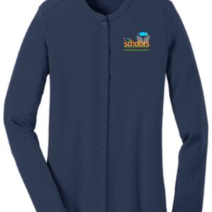 Tiny Scholars Ladies Button Front Cardigan