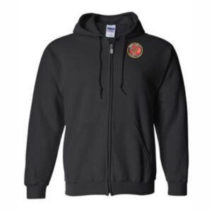 Red Hawk Riders Unisex Full Zip Hoodie