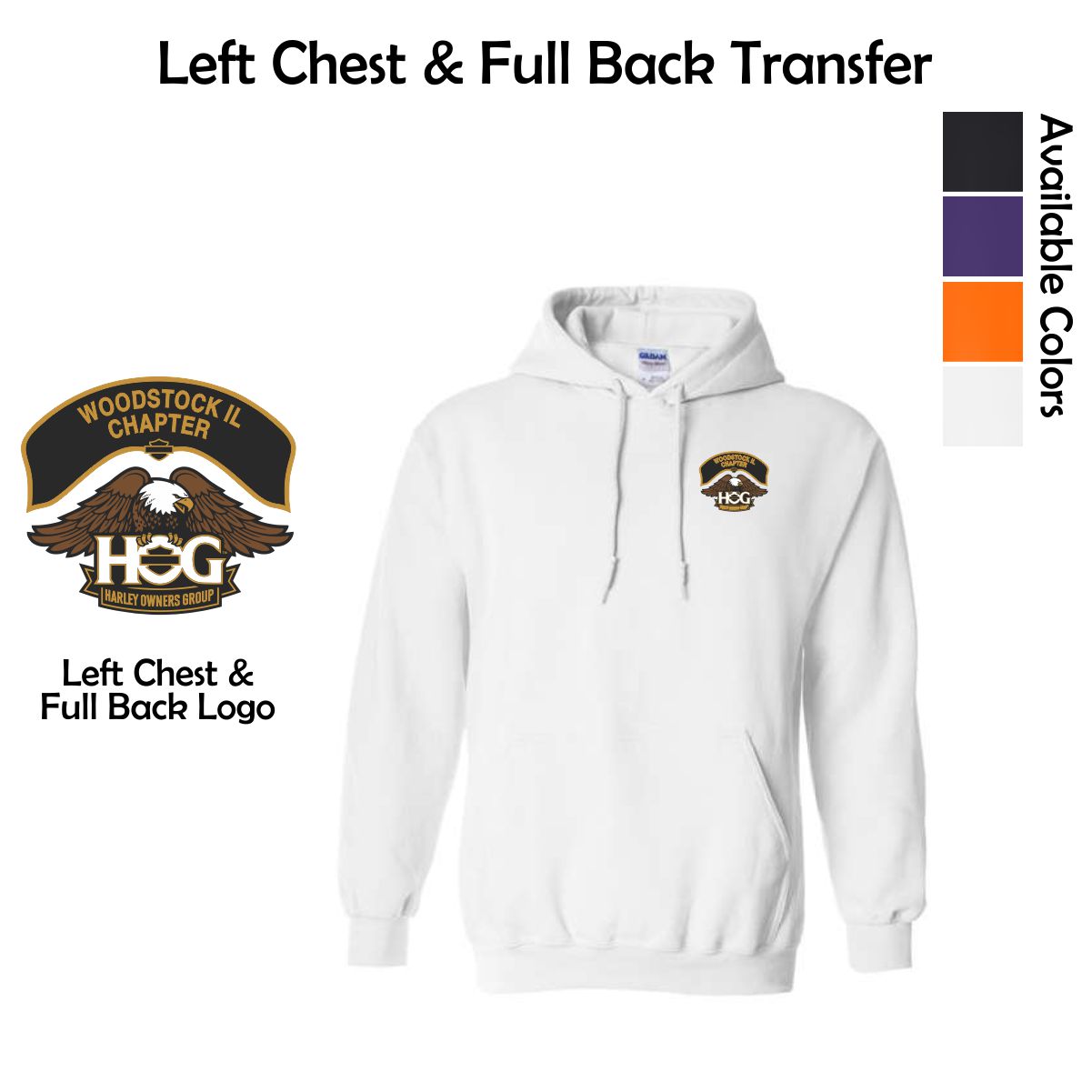 Woodstock HOG Hooded Sweatshirt