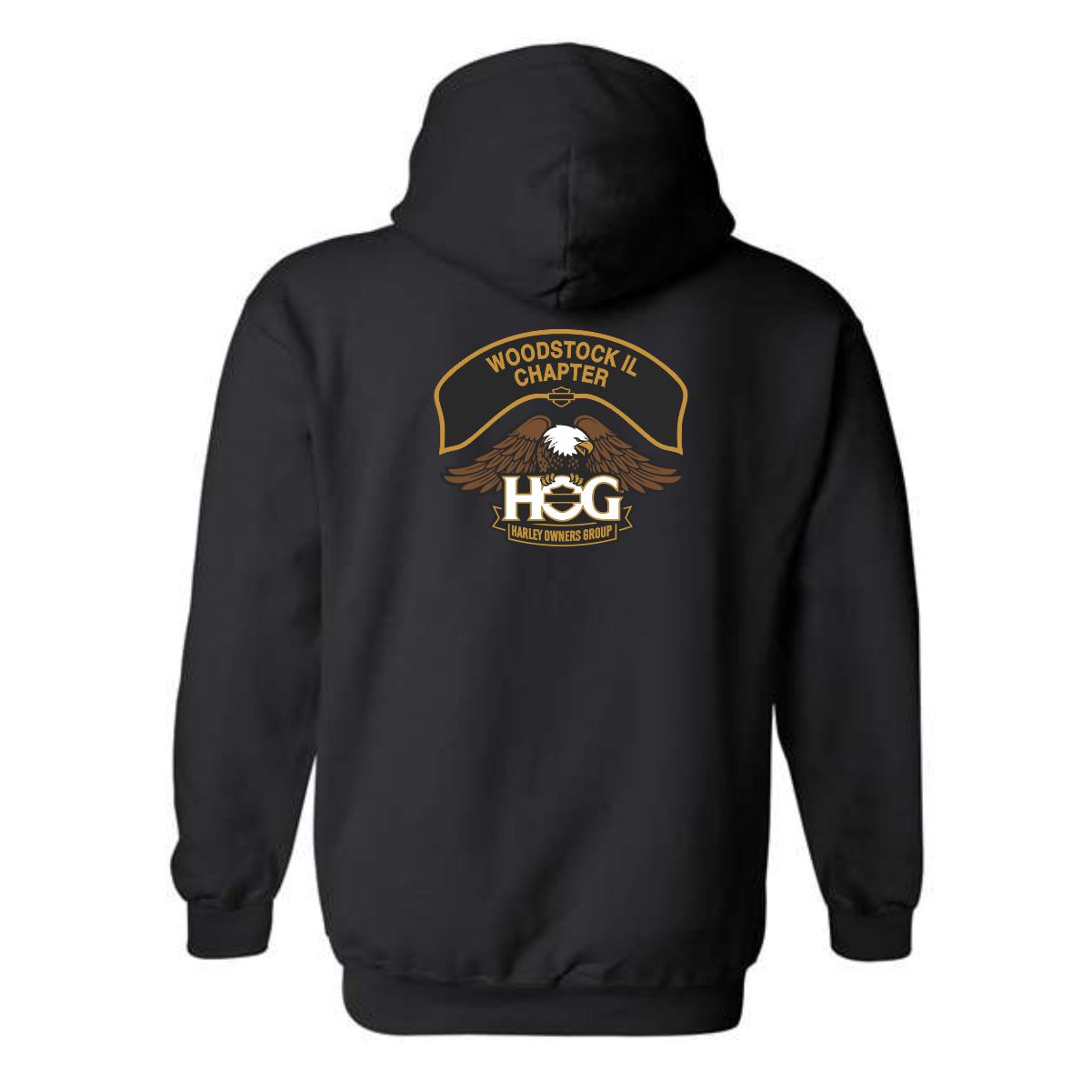 Woodstock HOG Hooded Sweatshirt - Image 3