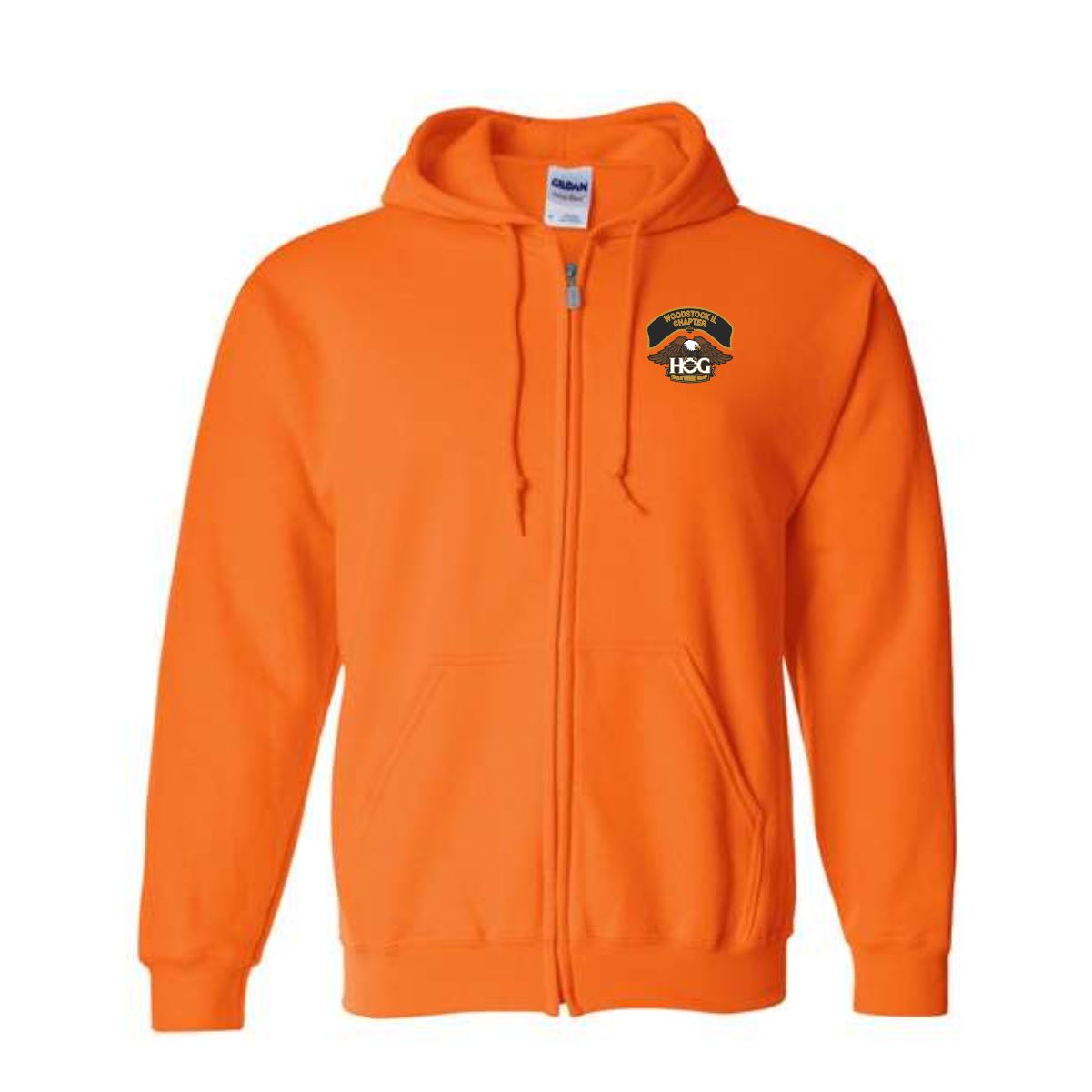 Woodstock HOG Full-Zip Hooded Sweatshirt - Image 6