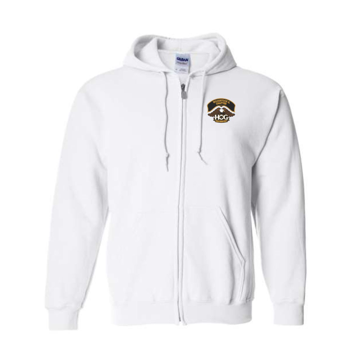 Woodstock HOG Full-Zip Hooded Sweatshirt - Image 8