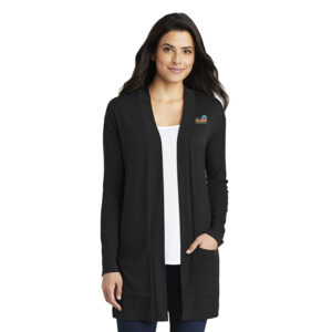 Tiny Scholars Ladies Concept Long Pocket Cardigan
