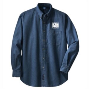 Kane County Audubon Mens Long Sleeve Denim Shirt