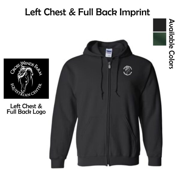 Cross Winds Farm Full-Zip Hoodie