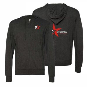 Lisa's School of Dance Lightweight Jersey Full-Zip Hooded T-Shirt