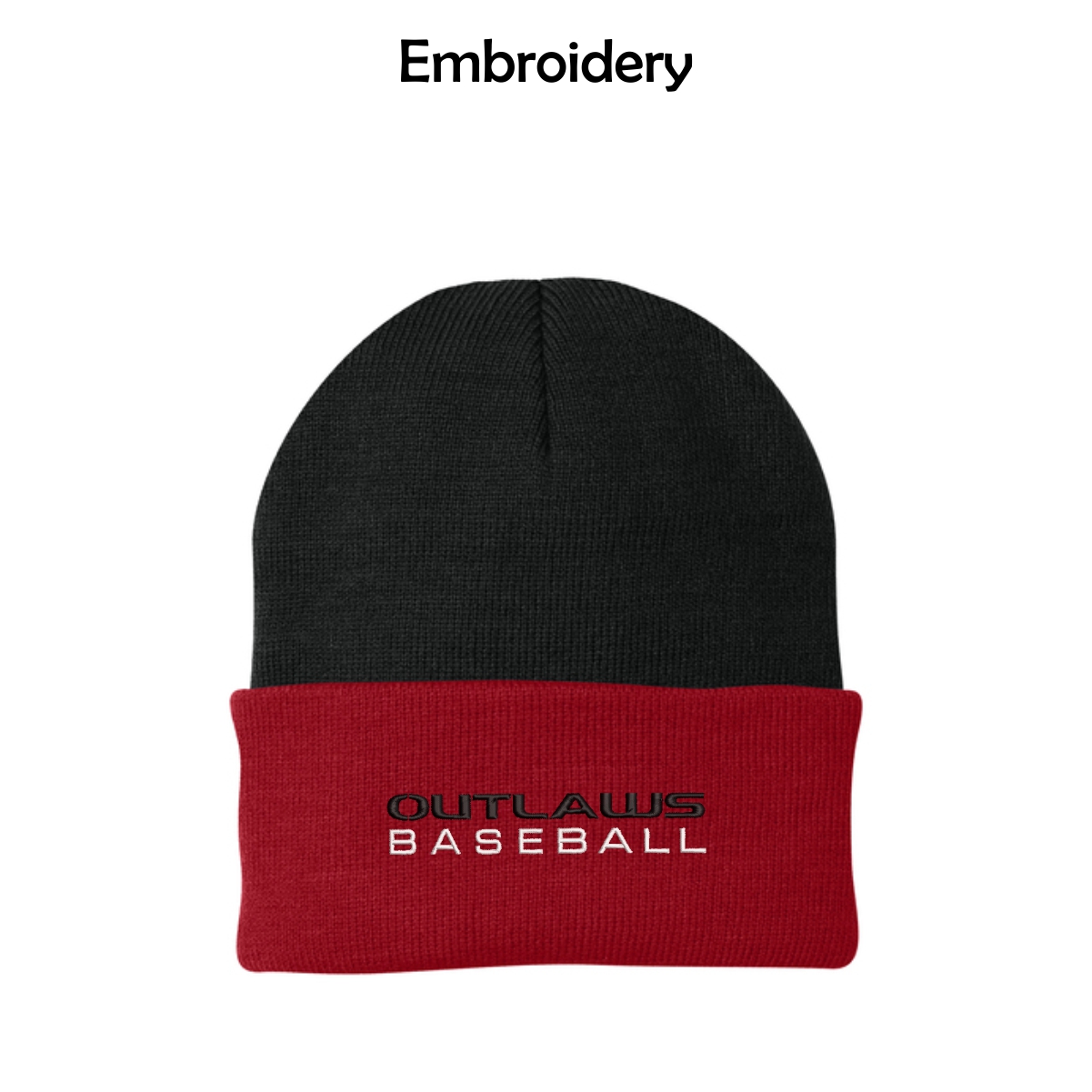 Marengo Outlaws Travel Baseball Port & Company Knit Cap