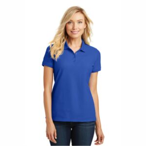 Platinum Farm Port Authority Ladies Core Classic Pique Polo
