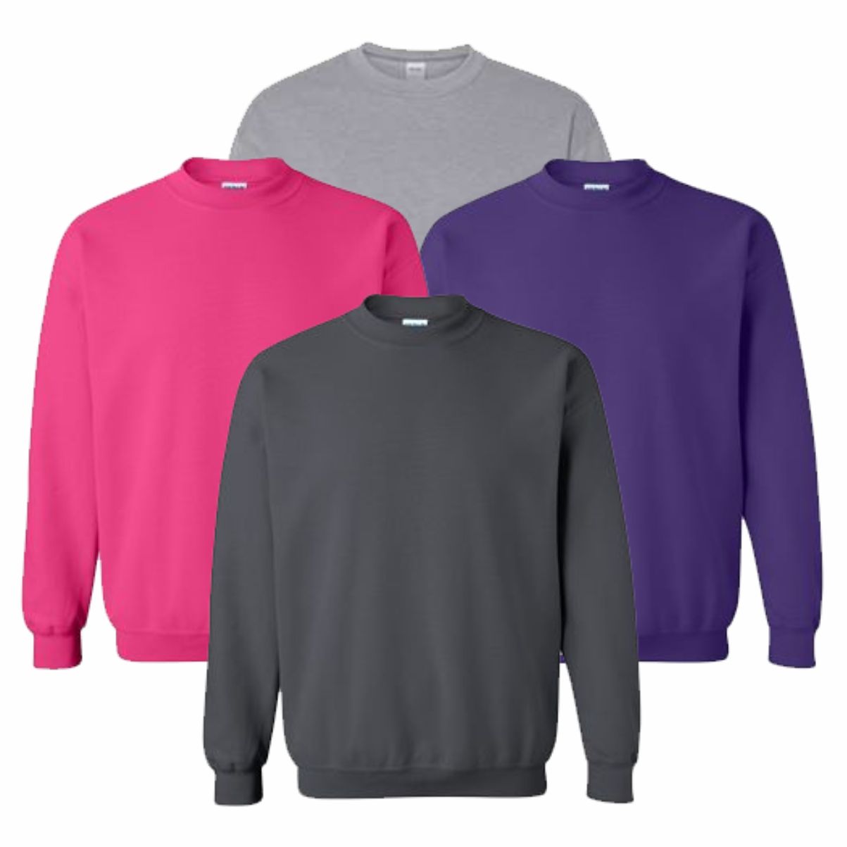 Coral Ridge Stables Heavy Blend Crewneck Sweatshirt with Full Front ...