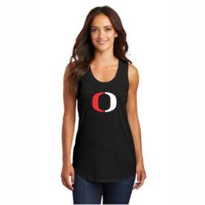 Marengo Outlaws Travel Baseball District  Ladies Racerback Tank