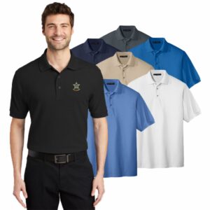 Illinois Police Accreditation Coalition Port Authority Silk Touch Polo