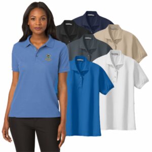 Illinois Police Accreditation Coalition Port Authority Ladies Silk Touch Polo