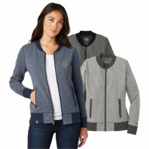 Illinois Police Accreditation Coalition New Era Ladies French Terry Baseball Full-Zip