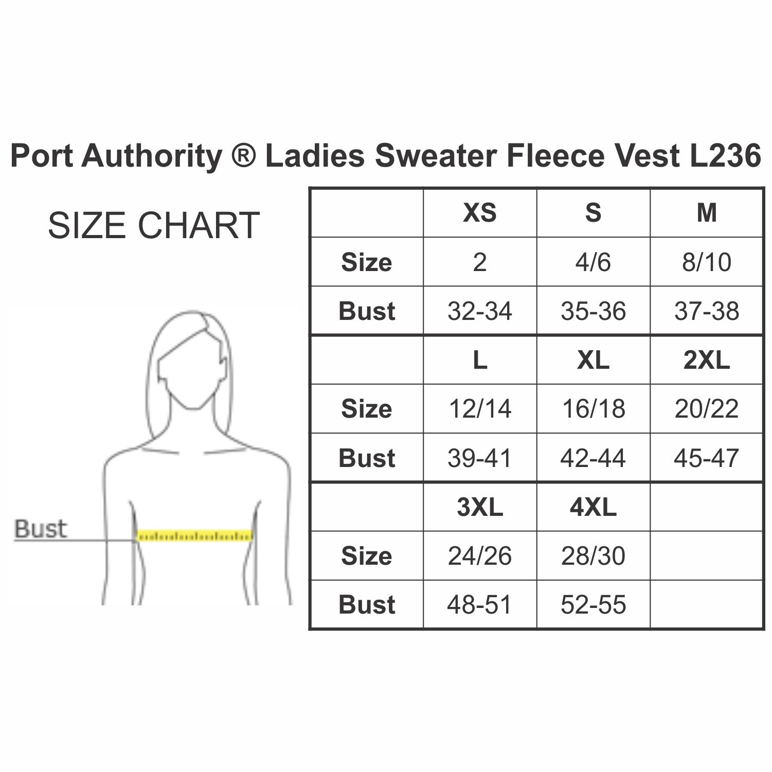 Illinois Police Accreditation Coalition Port Authority Ladies Sweater  Fleece Vest