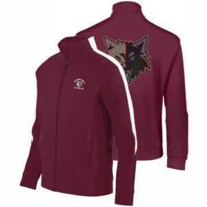 Prairie Ridge Jr. Wolves Cheerleading Warm Up Youth Jacket