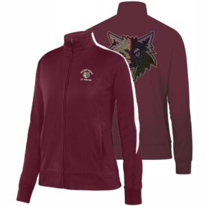 Prairie Ridge Jr. Wolves Cheerleading Warm Up Ladies Jacket