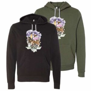 Stardust Animal Sanctuary BELLA + CANVAS Unisex Sponge Fleece Hoodie