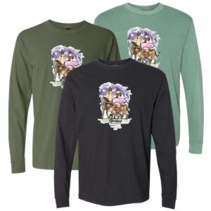 Stardust Animal Sanctuary Heavyweight Ring Spun Long Sleeve Tee