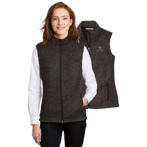 Stardust Animal Sanctuary Port Authority Ladies Sweater Fleece Vest