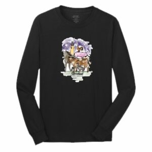 Stardust Animal Sanctuary Port & Company Long Sleeve Core Cotton Tee