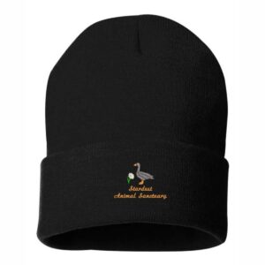 Stardust Animal Sanctuary Sportsman Solid 12" Cuffed Beanie