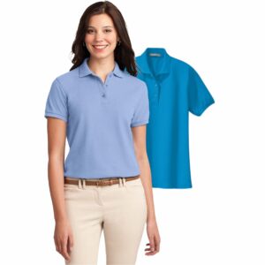 Sun City Anglers Port Authority Ladies Silk Touch Polo