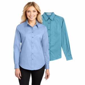 Sun City Anglers Port Authority Ladies Long Sleeve Easy Care Shirt