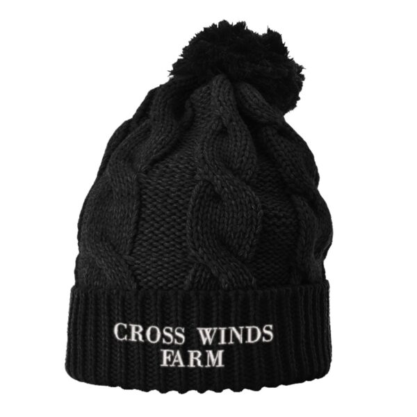 Cross Winds Farm Chunk Twist Cuffed Beanie - Image 2