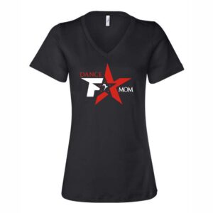 Lisa's School of Dance Mom's Short Sleeve V-Neck Tee