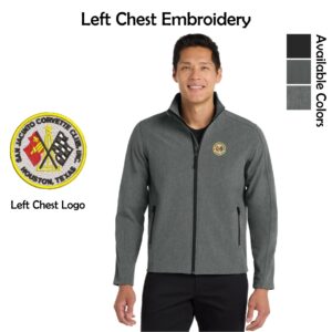 San Jacinto Corvette Club Port Authority Core Soft Shell Jacket