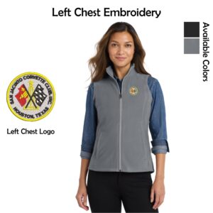 San Jacinto Corvette Club Port Authority Microfleece Ladies Vest