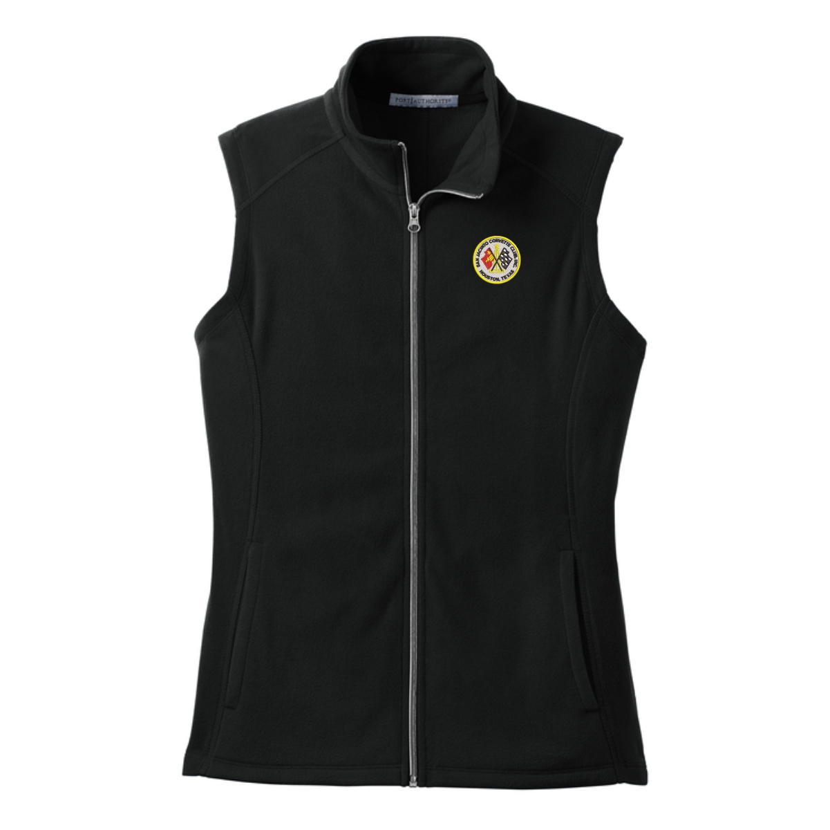 San Jacinto Corvette Club Port Authority Microfleece Ladies Vest - Image 2
