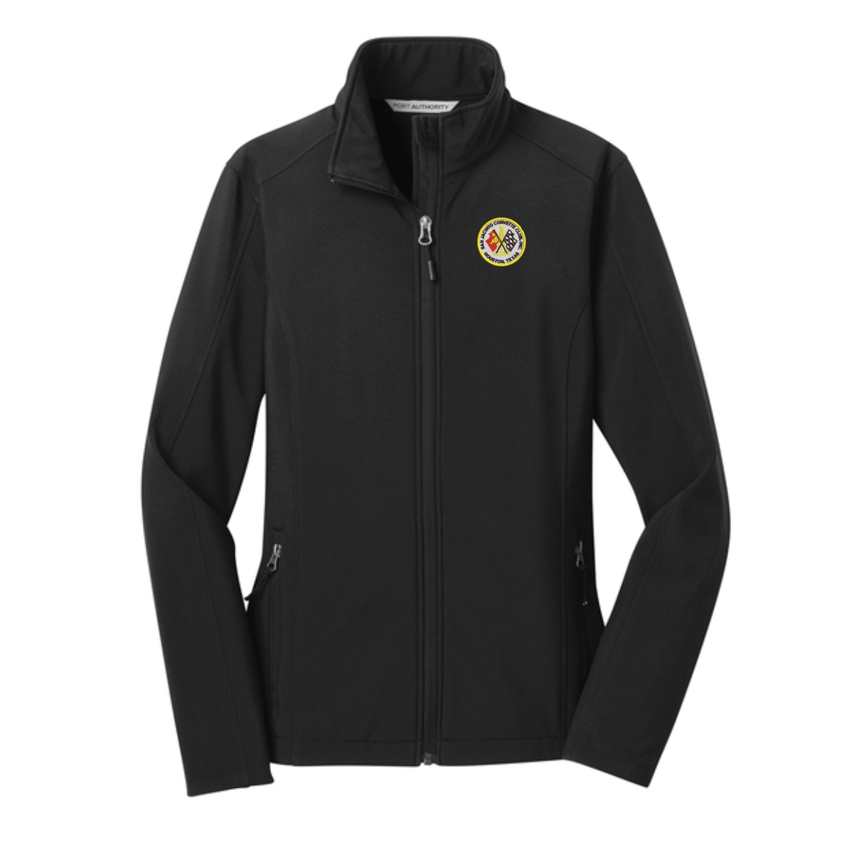 San Jacinto Corvette Club Port Authority Ladies Core Soft Shell Jacket - Image 2