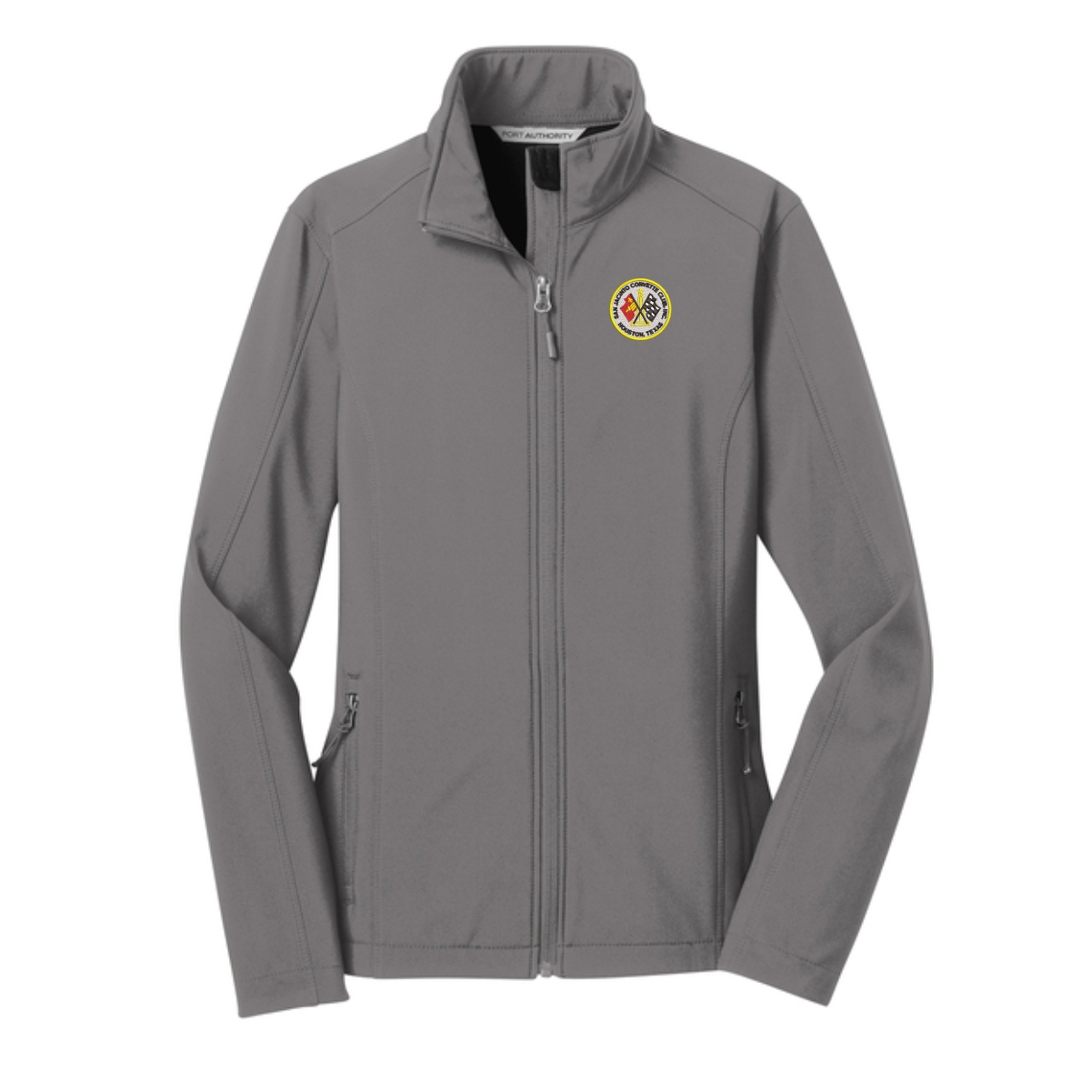 San Jacinto Corvette Club Port Authority Ladies Core Soft Shell Jacket - Image 3